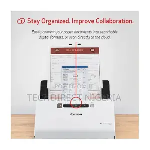 Canon Imageformula R40 Office Document Scanner, White