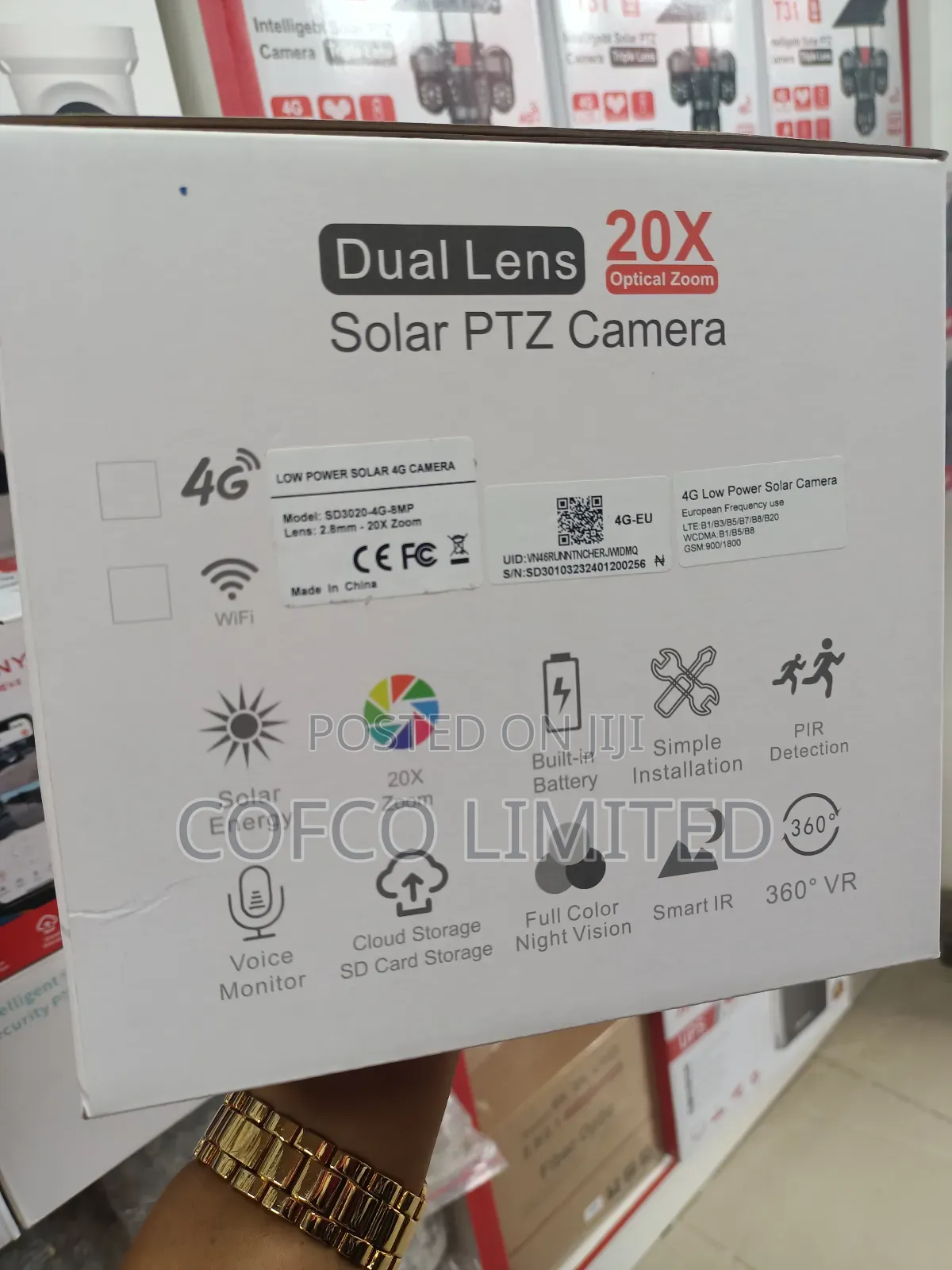 Polyvision Hd Dual Lens Solar Ptz Camera