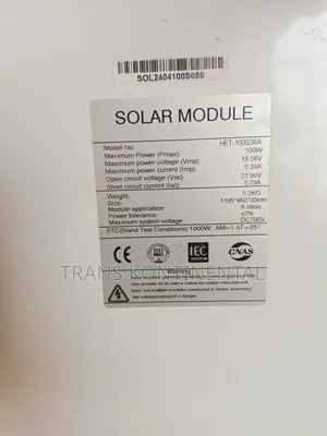100w Solar Panel