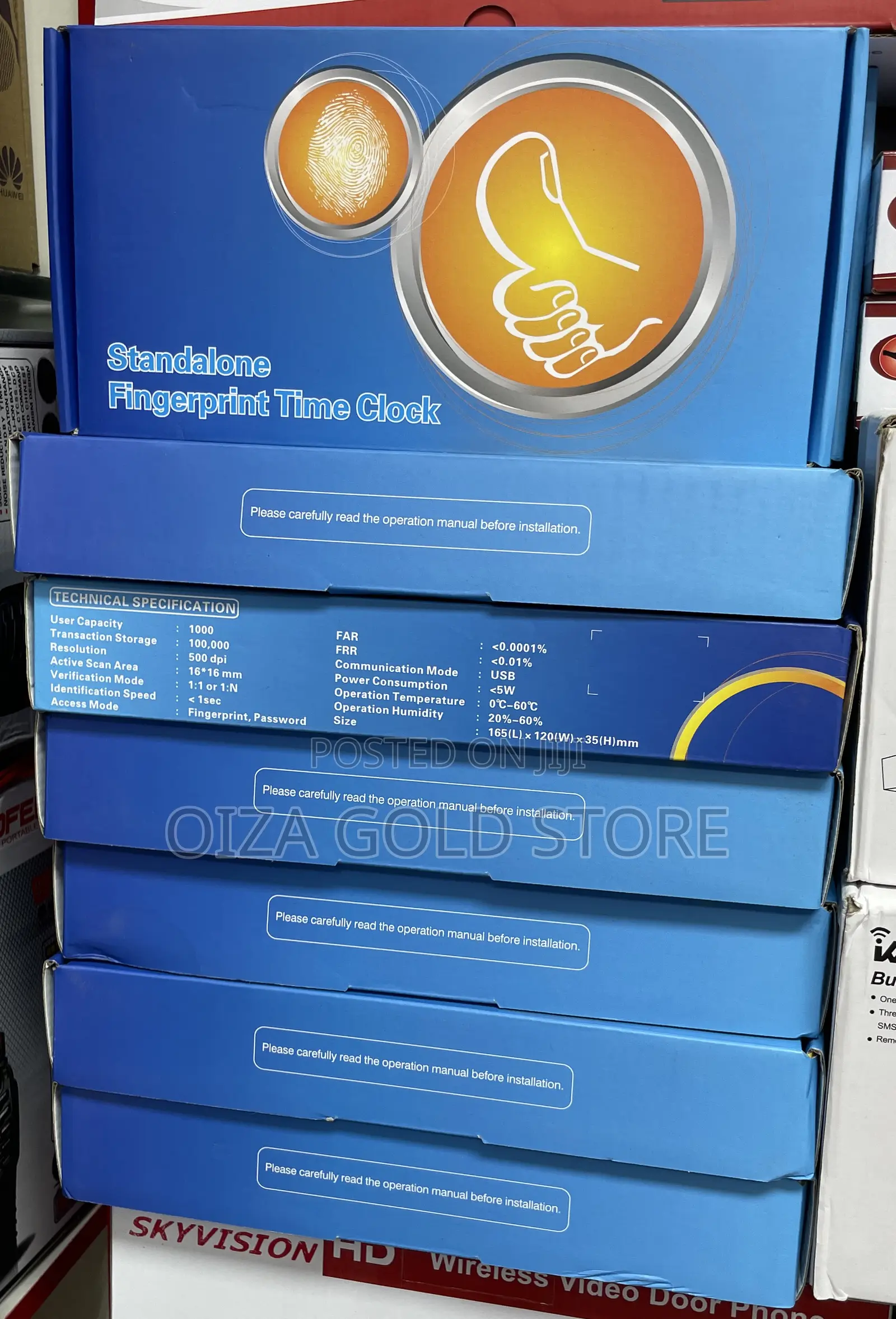 Standalone Fingerprint Time Clock