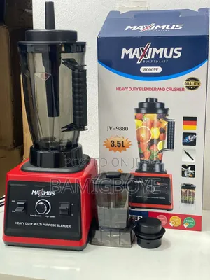 8000watt Maximus Heavy Duty 2in1 Multifunctional Blender Crusher