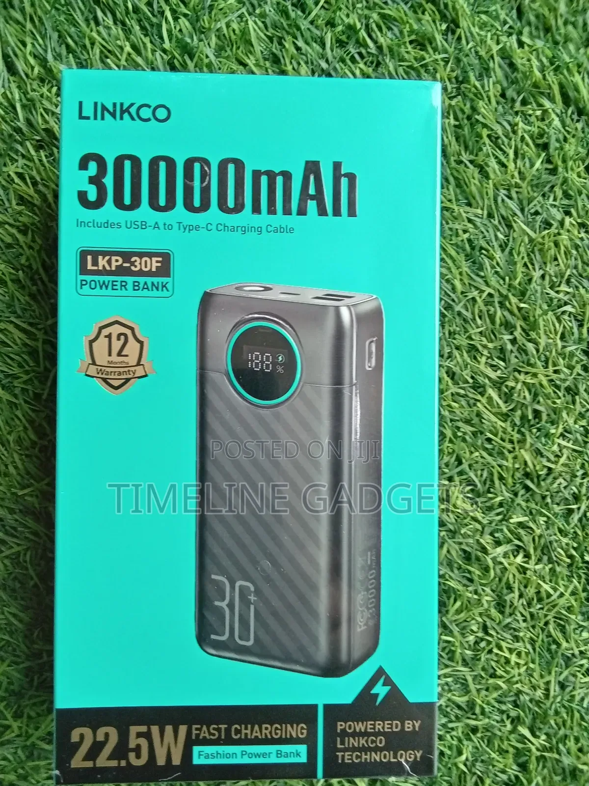 Linkco 30000mah 22.5w Power Bank