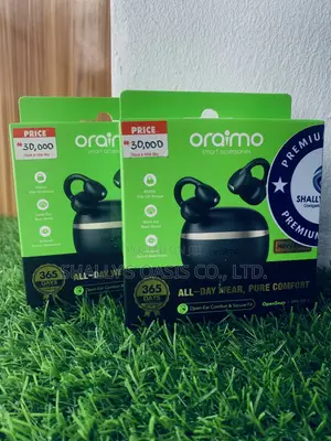 Oraimo Opensnap Opn-373 – Open Ear Earbuds | Deep Sound, Brand New