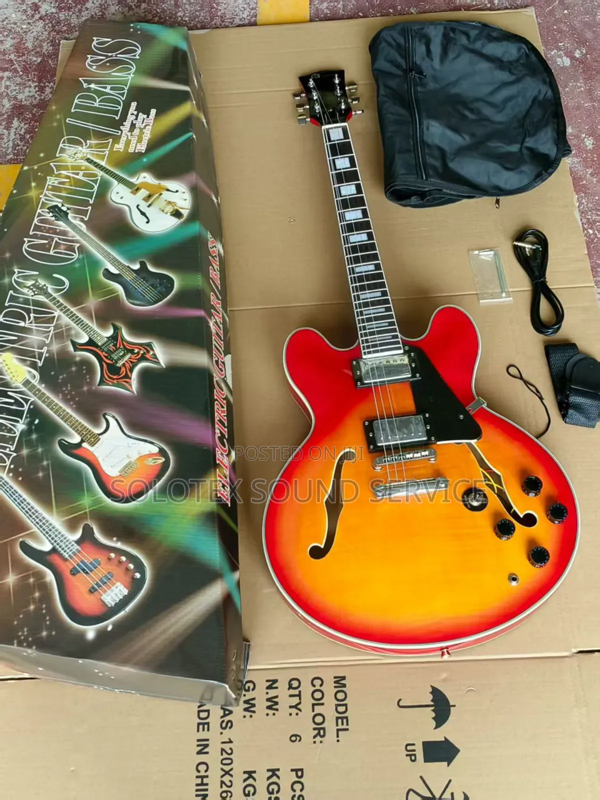 Quality Gipson Jazz Guitar