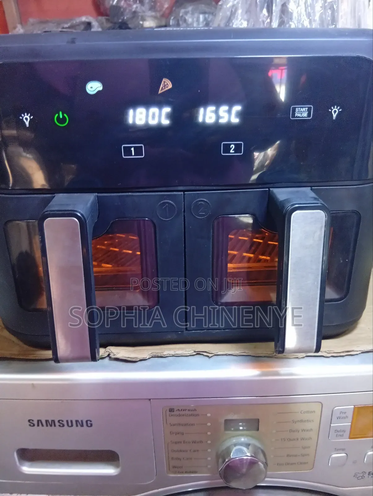 Double Cup Digital Airfryer