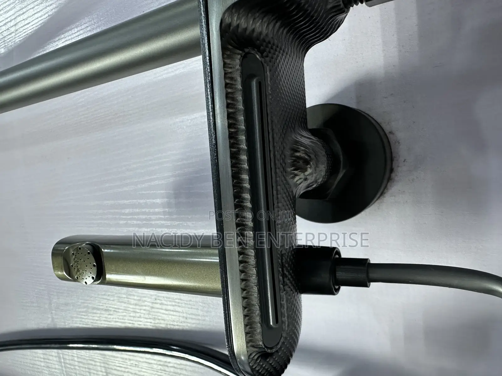 Black Digital Display Led Shower