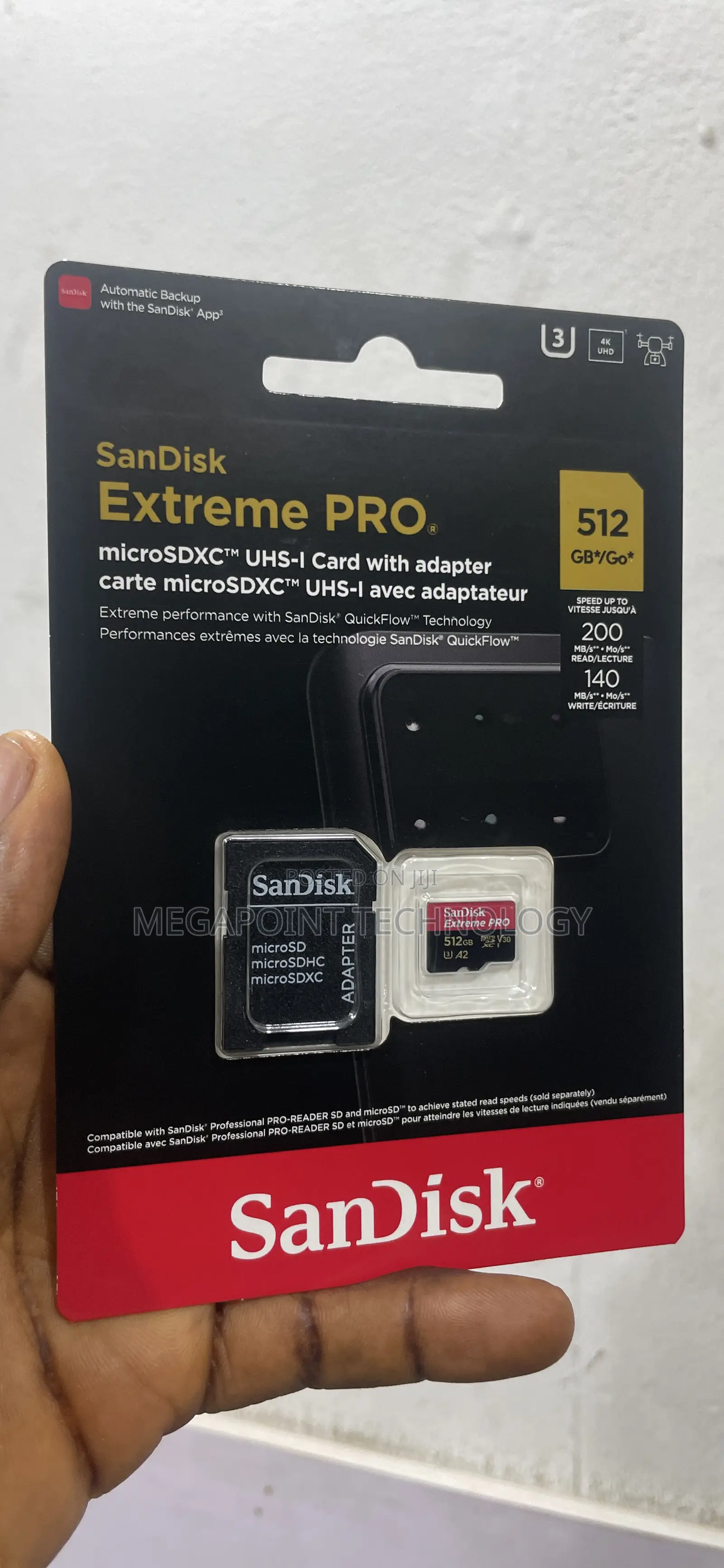 Sandisk Extreme Pro Micro Sd 512gb