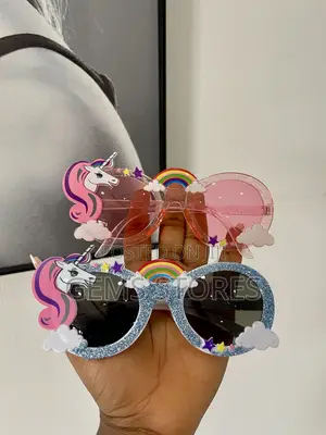 Magical Unicorn Rainbow Sunglasses for Kids | Glitter | Uv Protected