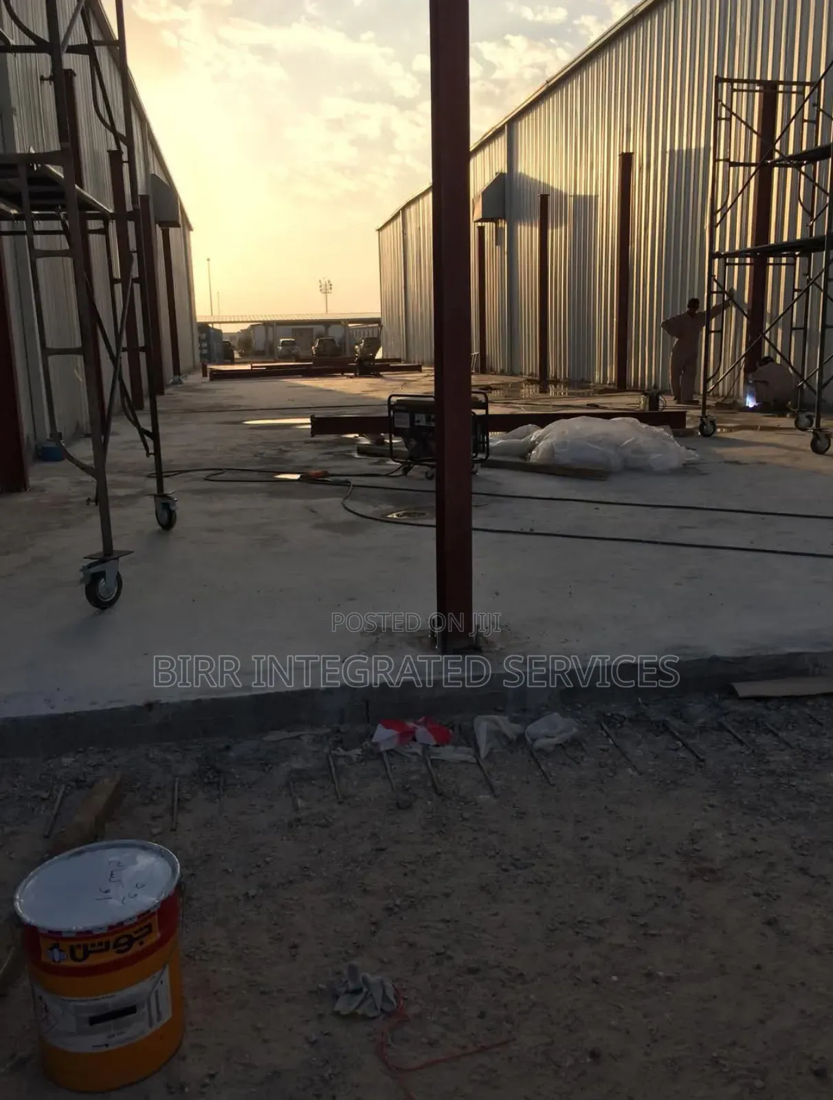 Warehouse Construction, Steel Fabrication
