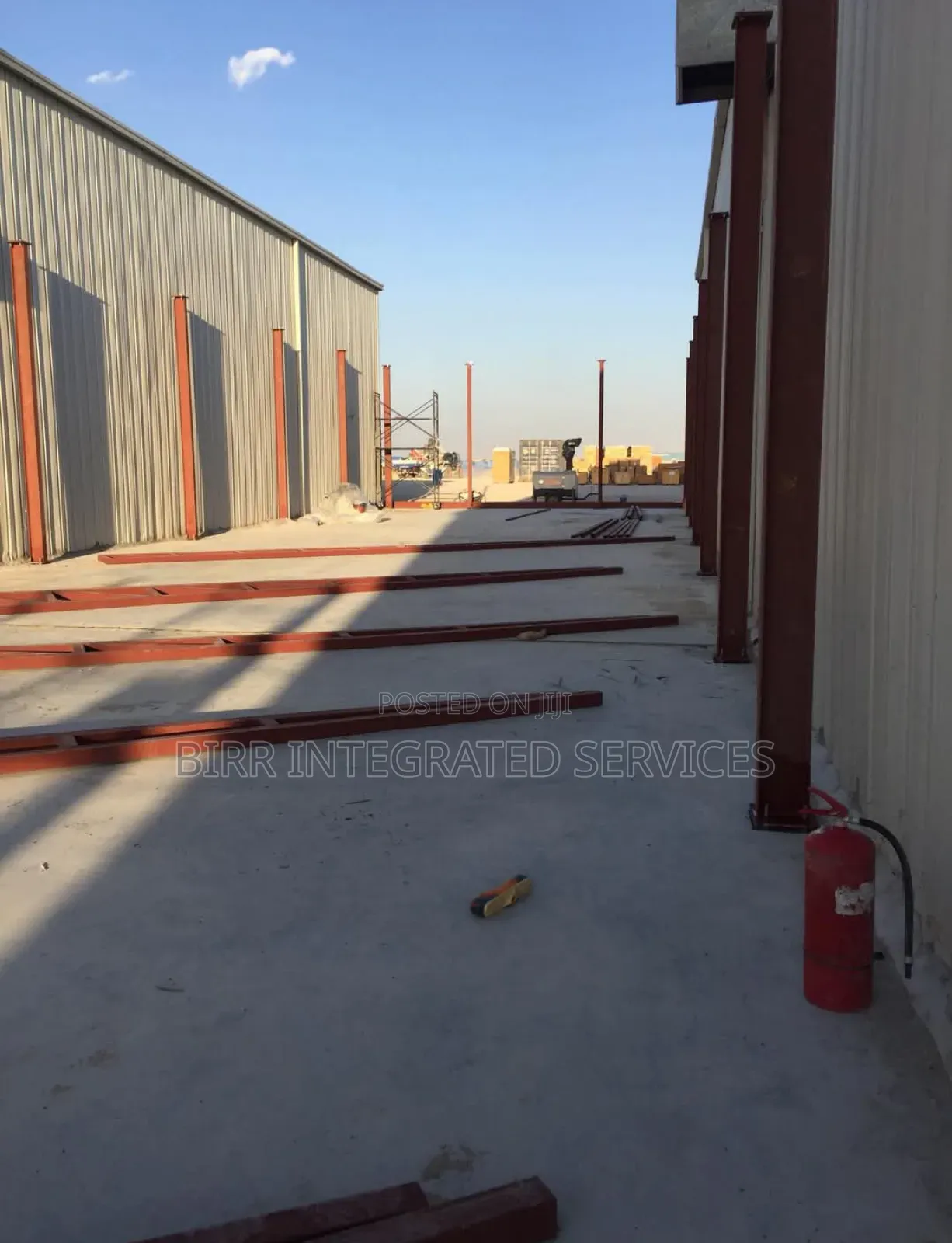 Warehouse Construction, Steel Fabrication