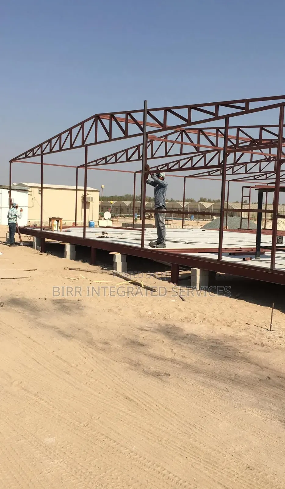 Warehouse Construction, Steel Fabrication