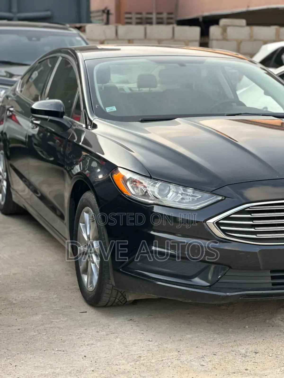 Ford Fusion 2017 Black