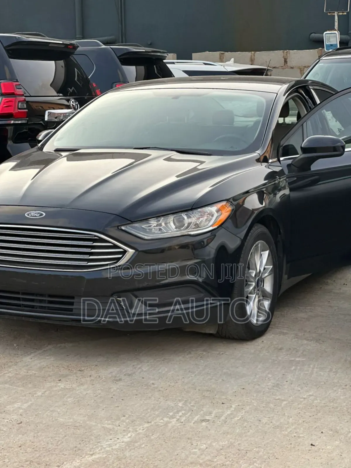 Ford Fusion 2017 Black