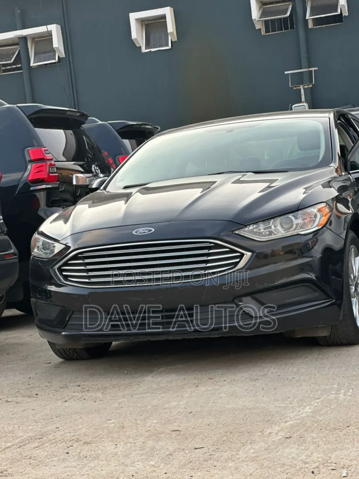 Ford Fusion 2017 Black