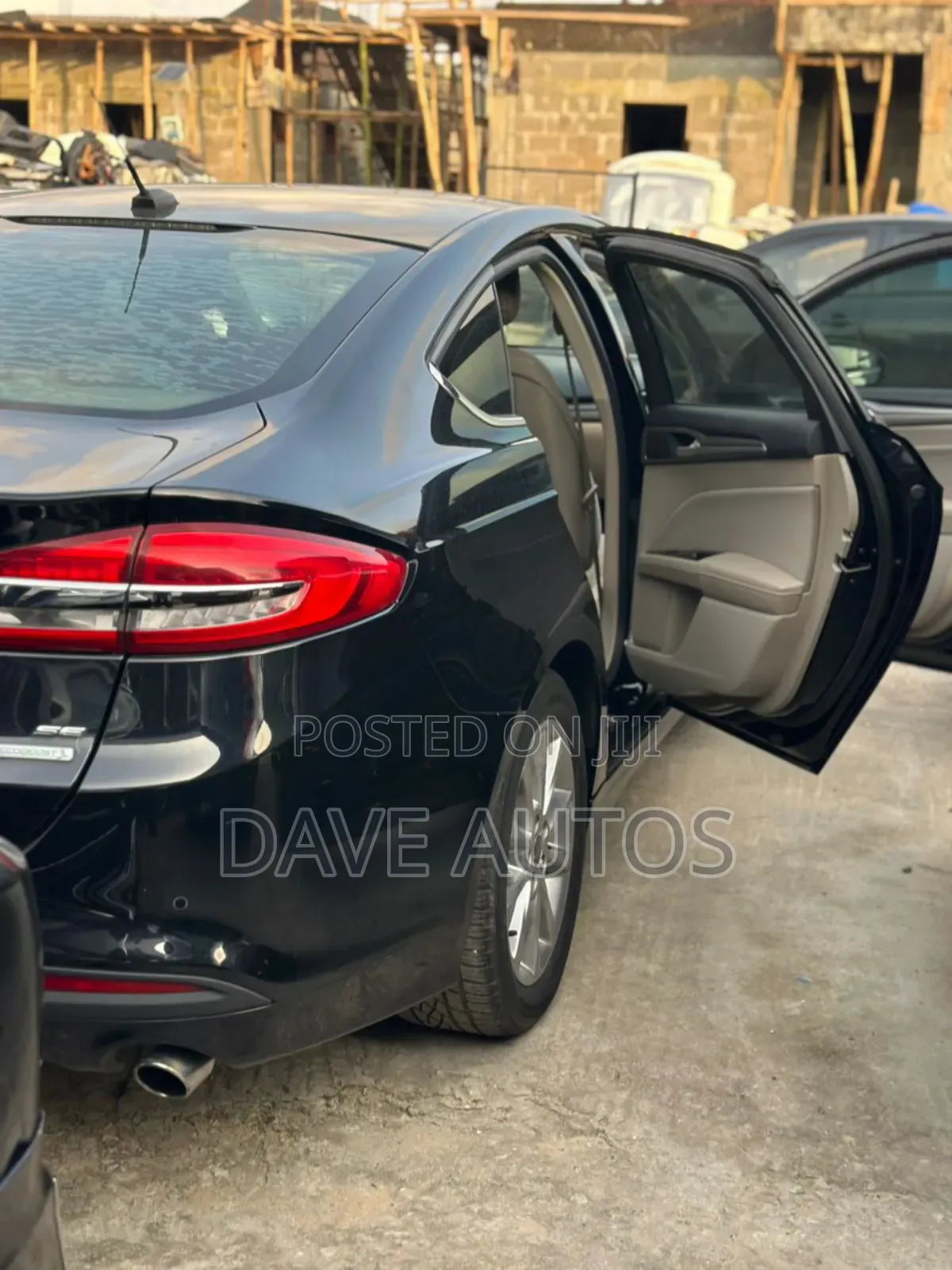 Ford Fusion 2017 Black