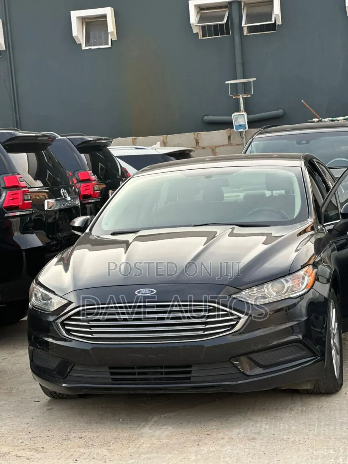 Ford Fusion 2017 Black