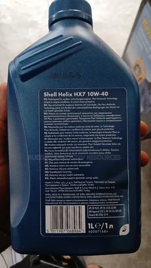 Shell Helix 10w40 Engine