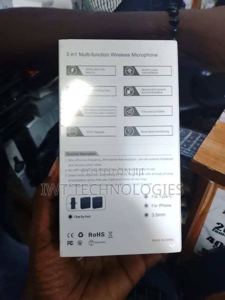 Sx31 Multi-Function Wireless Microphone