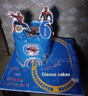Spiderman Butter Cream Cake