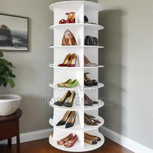 360 Degree Rotating Storage Bag and Shoe Rack