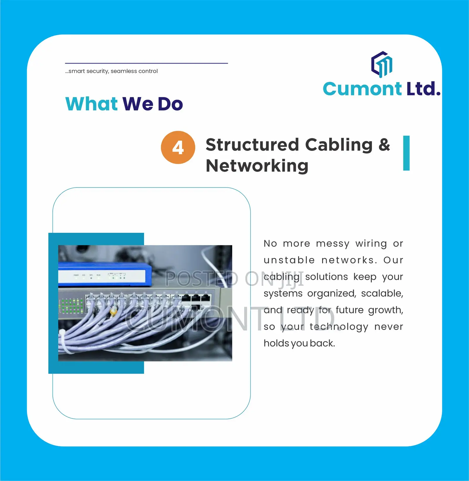 Professional Structured Cabling Solutions