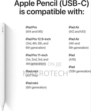 Apple Pencil (Usb-c): Device Compatibility Check Required -