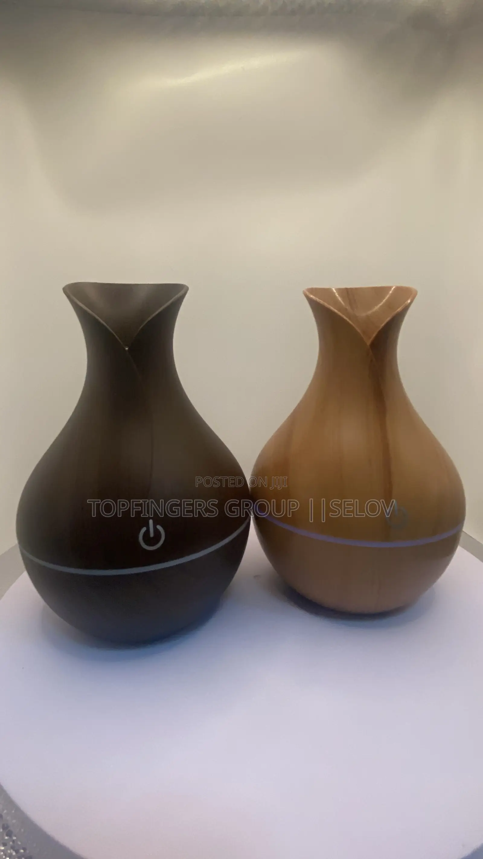 Vast Humidifier With Wood Grain Pattern + Perfume Oil