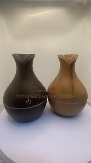 Vast Humidifier With Wood Grain Pattern + Perfume Oil