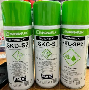 Magnaflux SKL-Sp2 Red Penetrant SKC-S Solvent Cleaner/Remover/SKD-S2