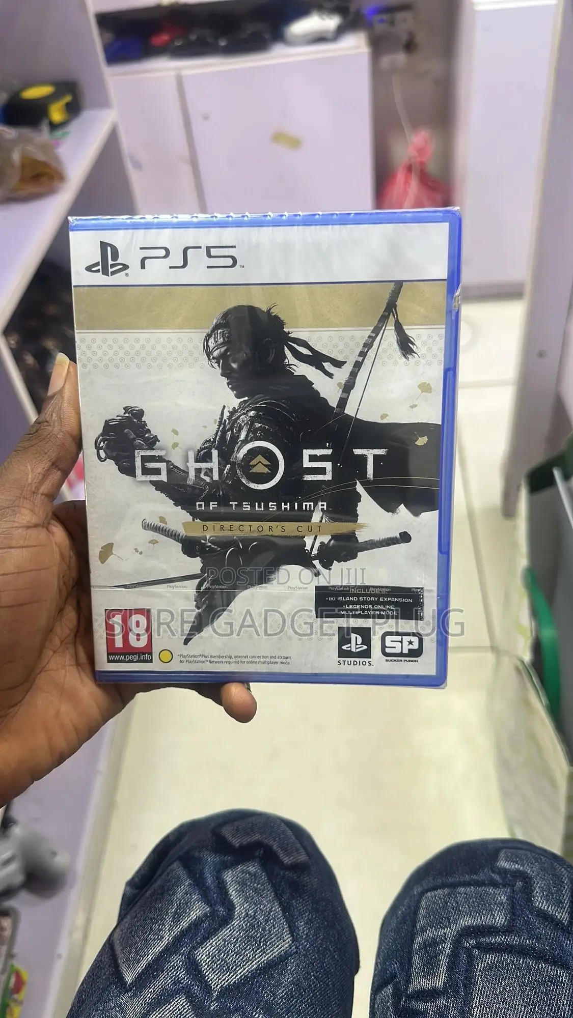 Used Ps5 Ghost Tsushima