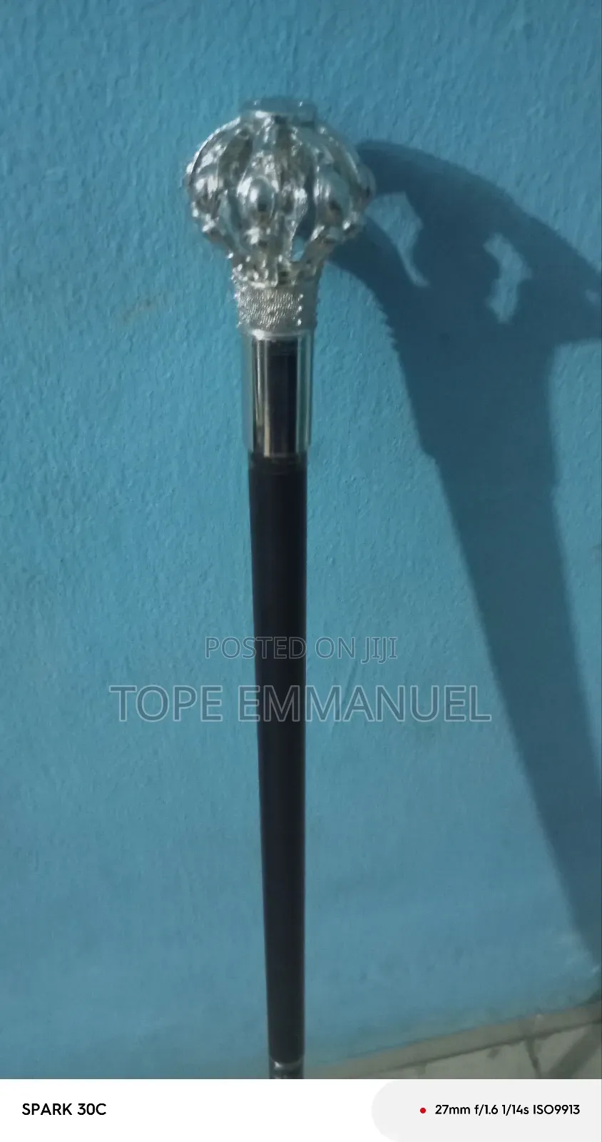 Royal Crown Walking Stick Silver
 