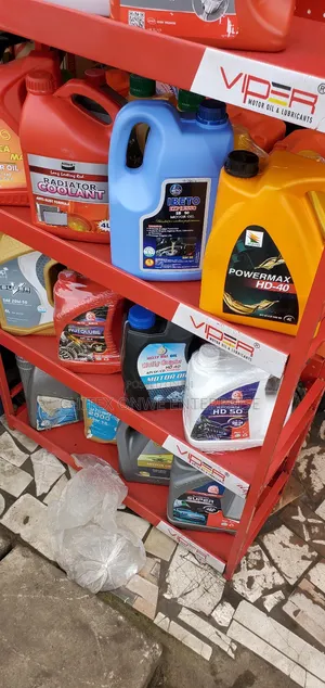 Motor Oils, Lubricants, And Radiator Coolants (Kind Engine Oil Grease)