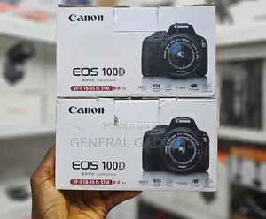 Canon Eos 100d Camera With 18-55mm Lens