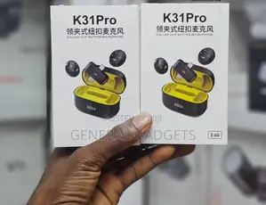 Collar Clip Button Microphone