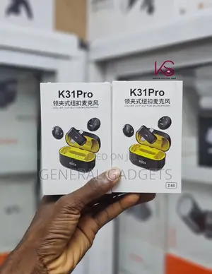 Collar Clip Button Microphone