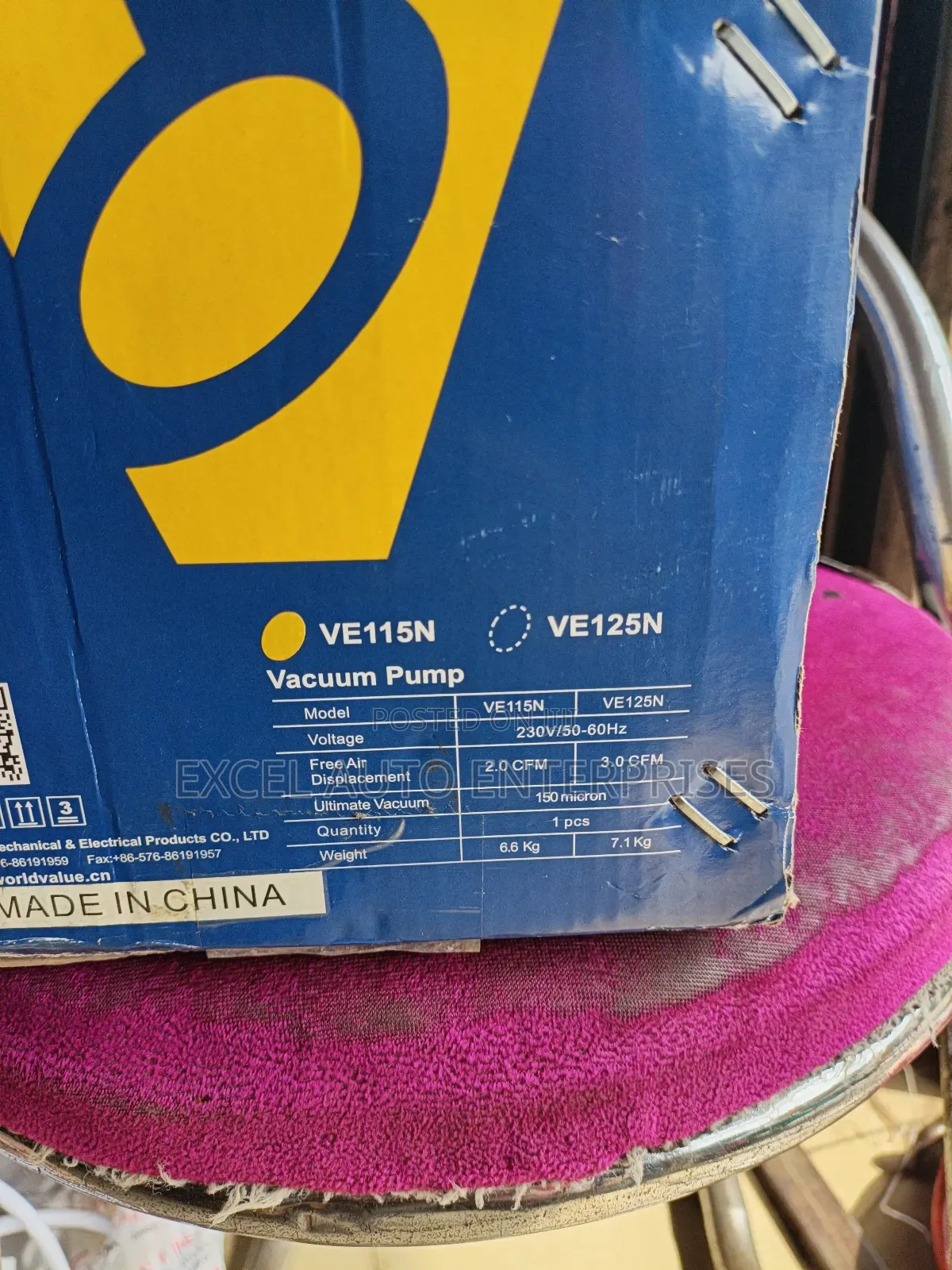 Value Vacuum Pump Ve115n