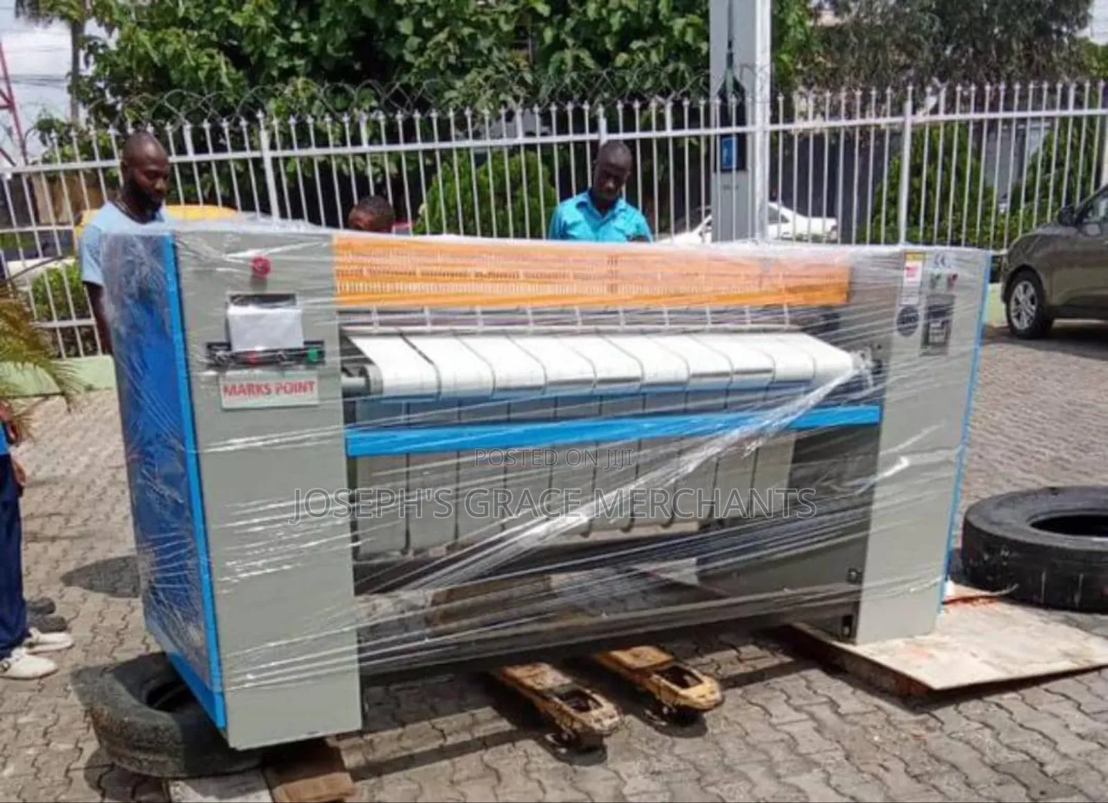 7ft Industrial Flat Work Calendar Ironing Machine. (308v)
