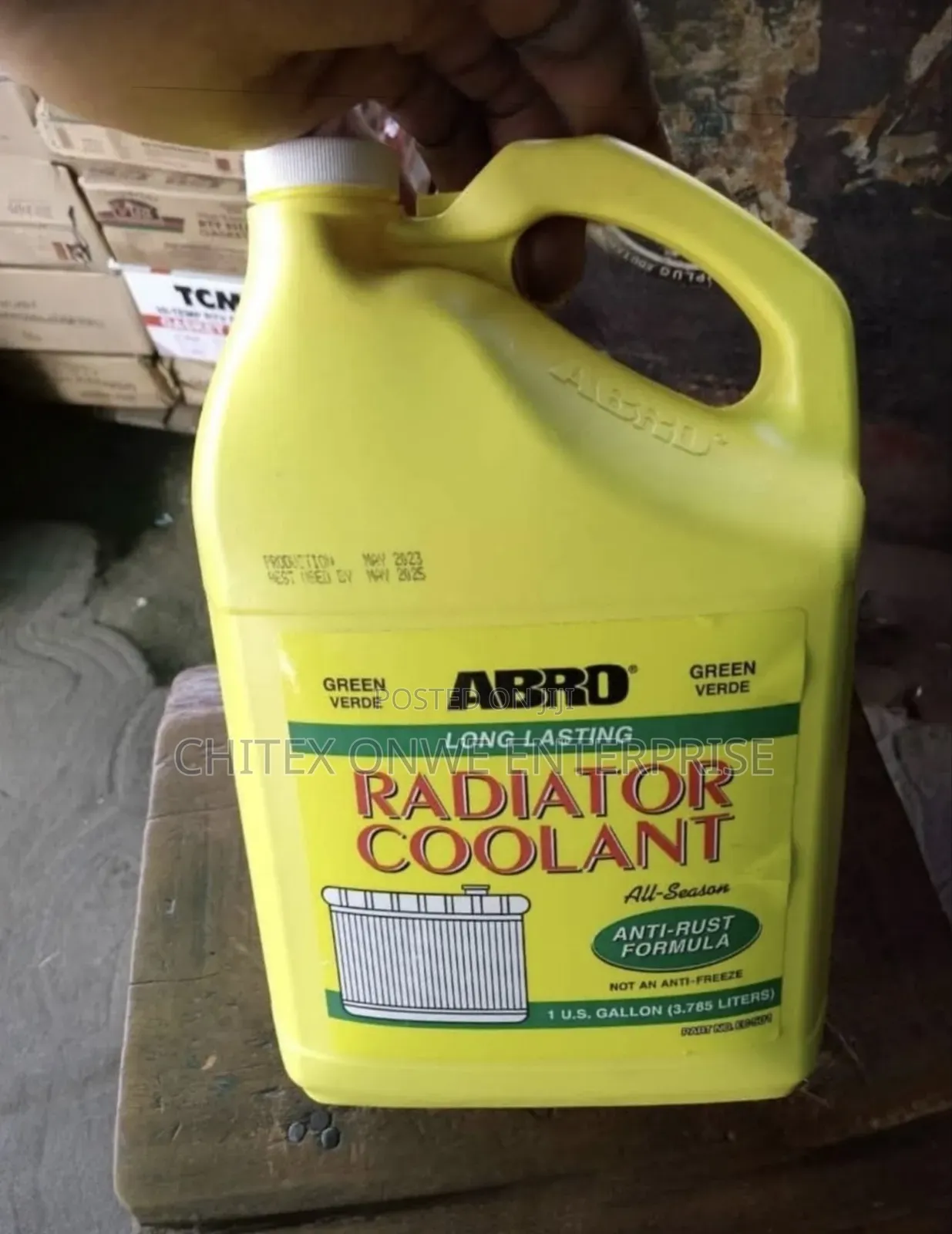 Abro Radiator Coolant (Green)