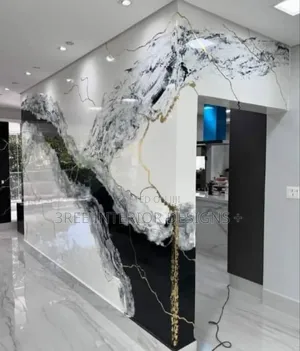 Wall Stucco Treatment Design Painting