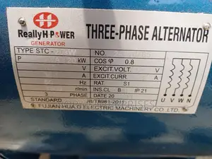 25 Kva Three Phase Alternator 100% Copper