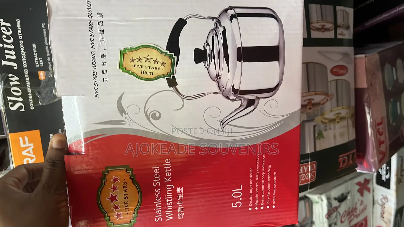 5l Stainless Kettle Available