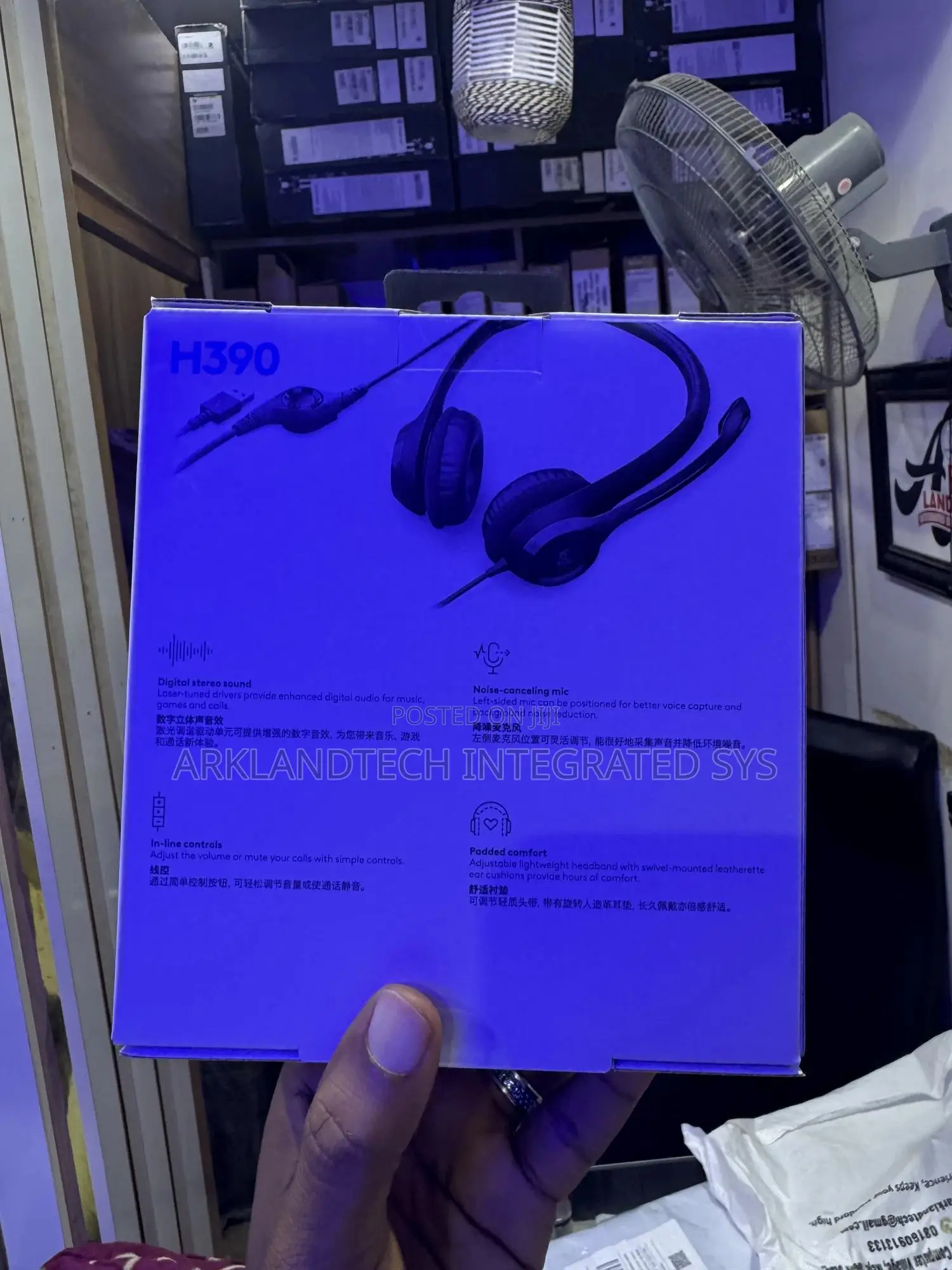 Logitech H390 Usb Headset With Clear Chat Noise-canceling Microphone