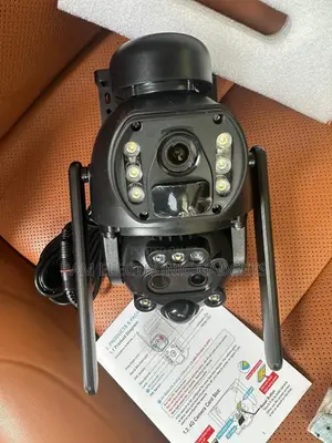Ubox 3-Lens 4g Solar CCTV Super Clear Image