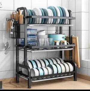 Non Rust 3 Tier- Layer Dish Rack