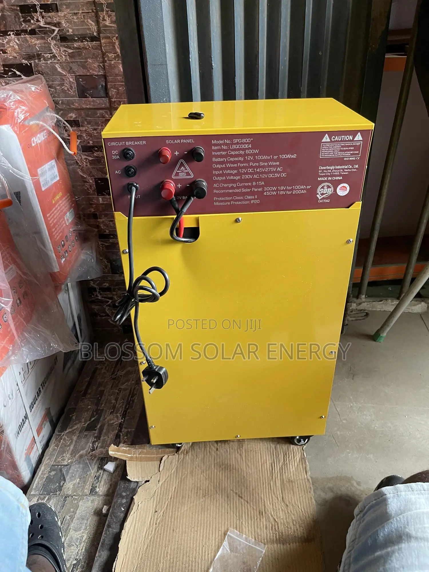 800va Quality Qasa Solar Generator