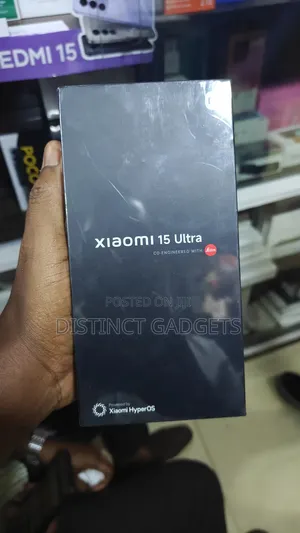 New Xiaomi 15 Ultra 512 GB Black