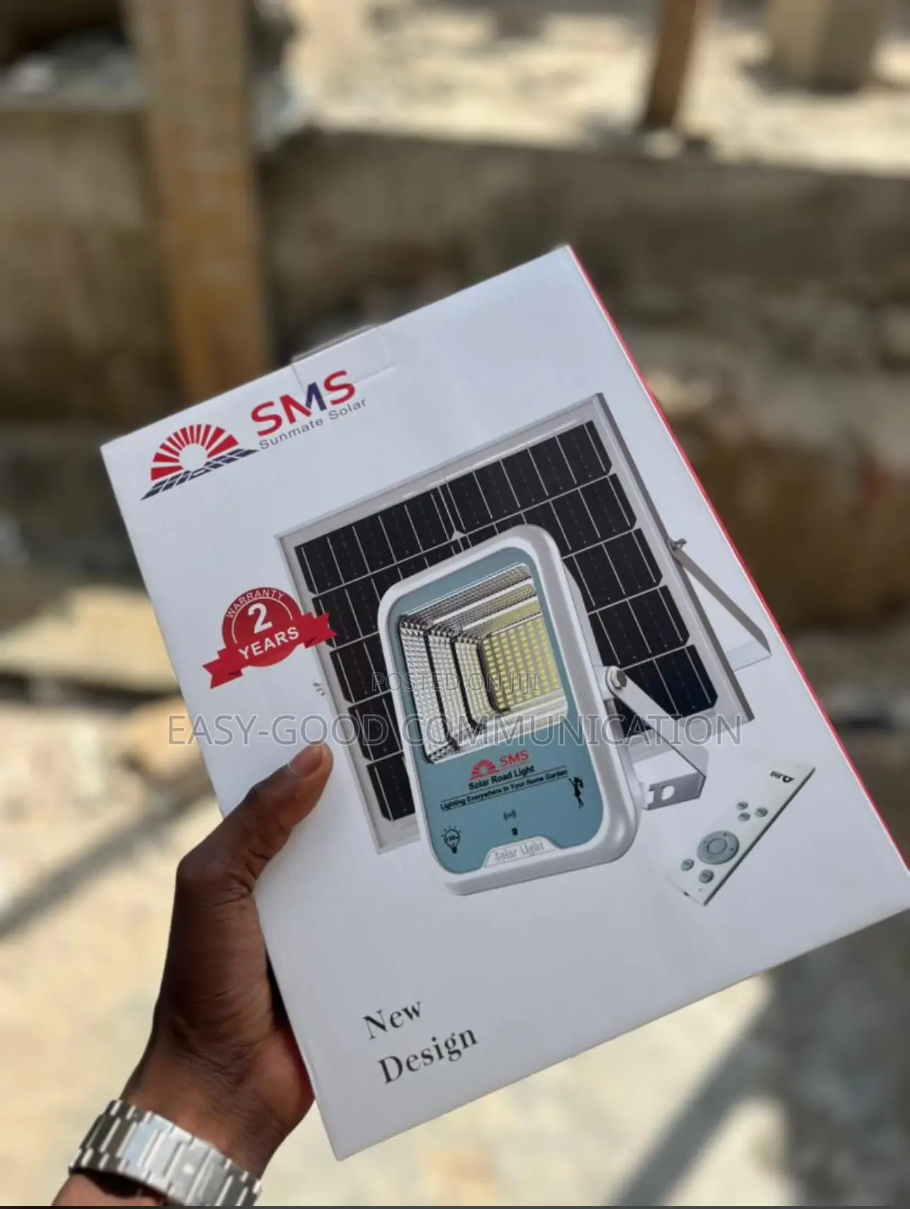 150 Watts SMS Solar Flood Light
