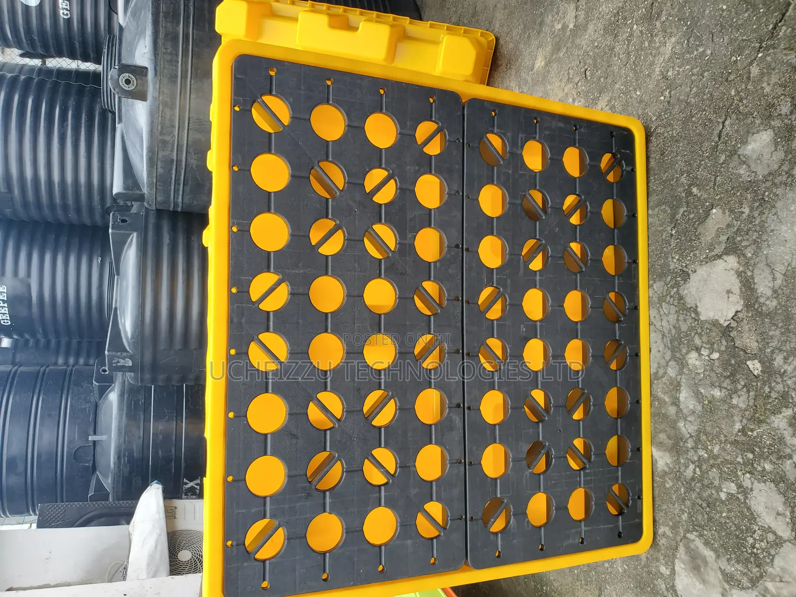 Oil Drum Spill Containment Pallet (4 Drums)