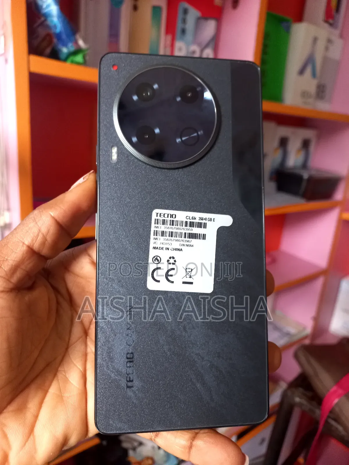 Tecno Camon 30 256 GB Black