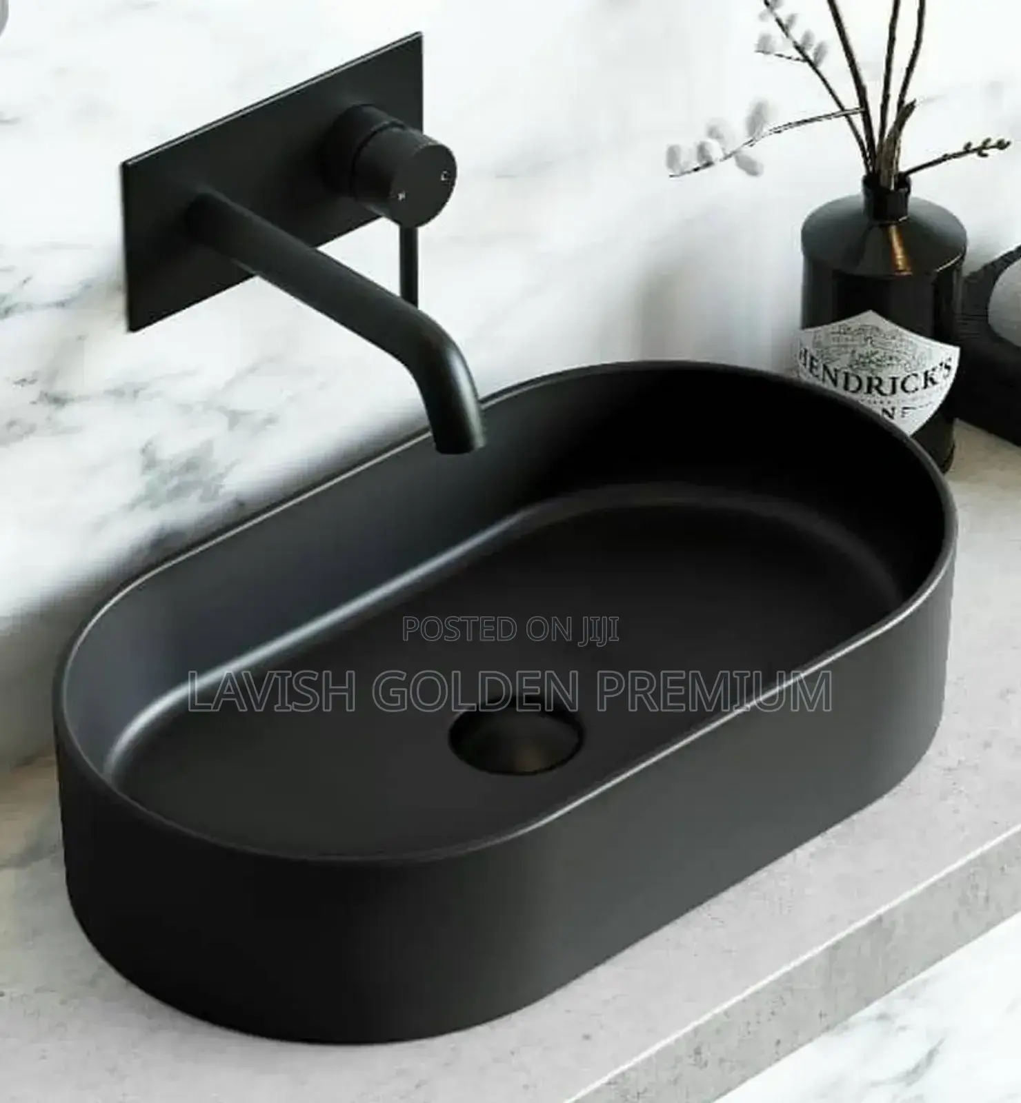 Countertop Black Basin